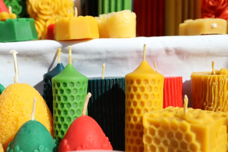 Изготовление свечей из вощины